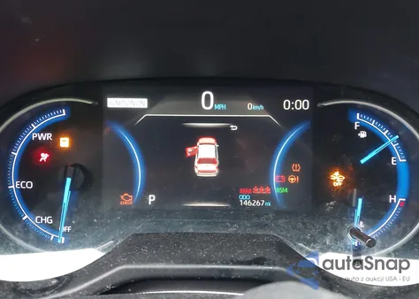 2020 Toyota Rav4 Hybrid Xse из США, поврежденный, VIN 2T3EWRFV3LW066733